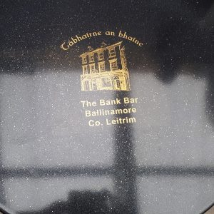 the bank bar leitrim custom metallic epoxy table